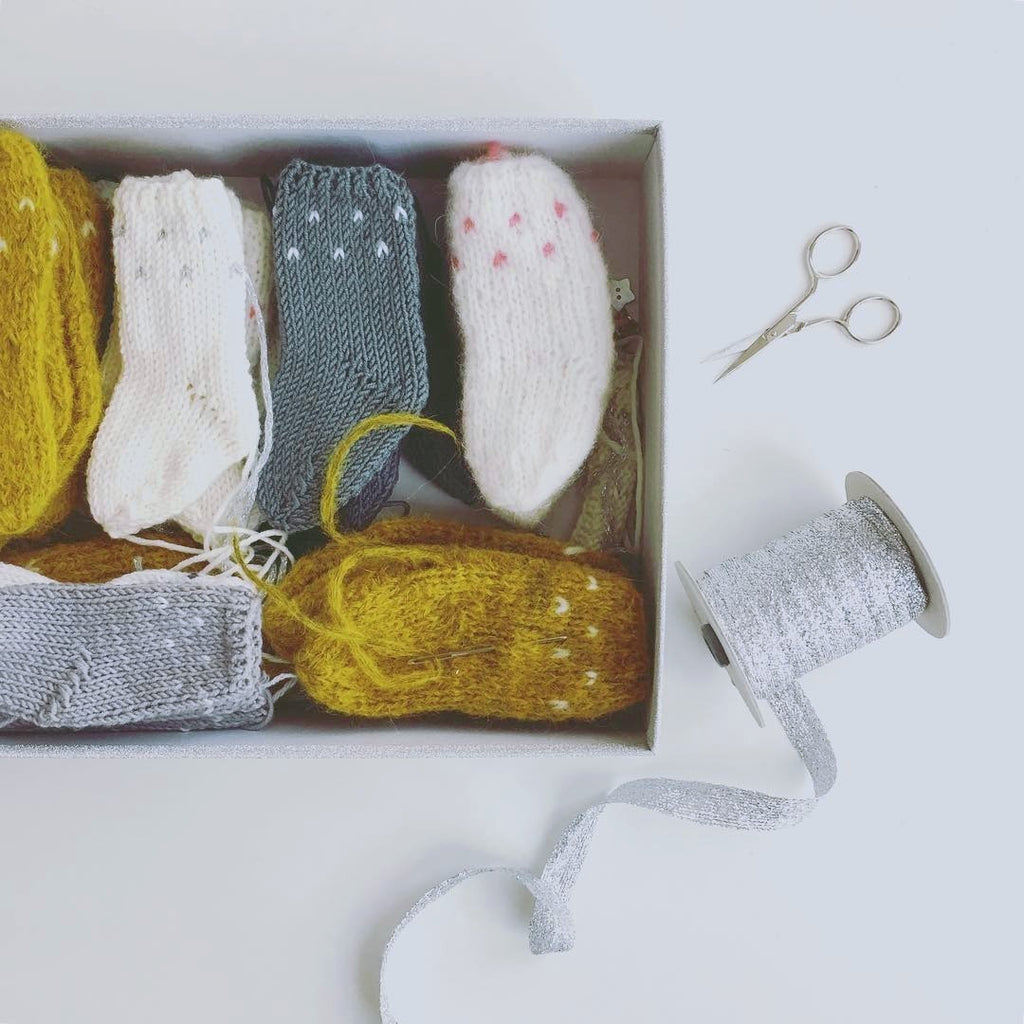 Gold baby socks deals