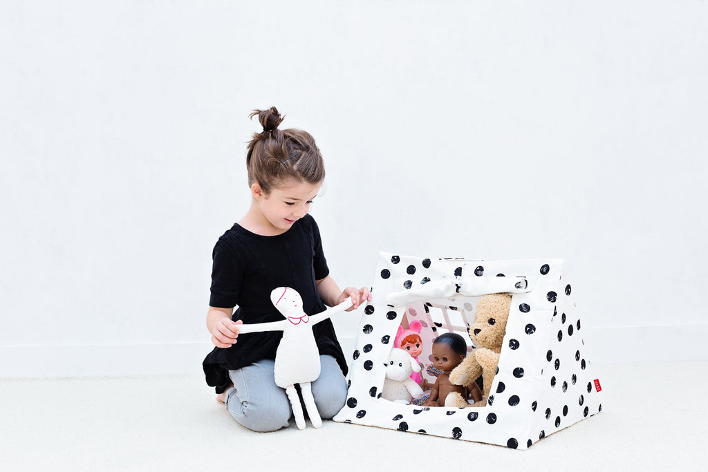mini tente Mini Tent Black Dots – Merci Bisous