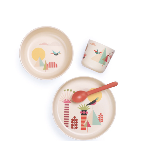 Bamboo Meal Set, Trees