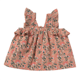 Dahlia Top, Coral Pink