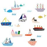 Wall Sticker, Boats