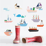 Wall Sticker, Boats