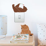 Wall Sticker, Lazy Bears