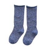 Lurex Socks Blue