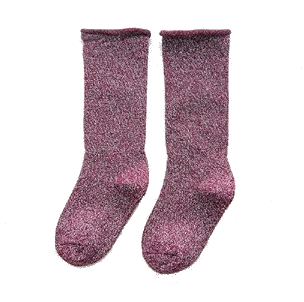 Lurex Socks Mohagany