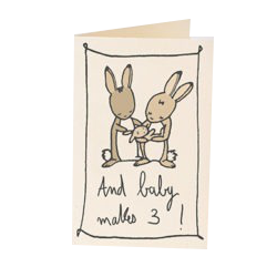 Card, And baby makes 3