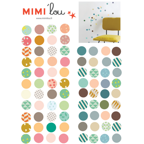 Wall Sticker, Dots