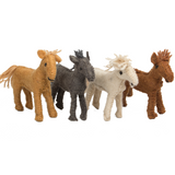 Felt Barn Horse x4