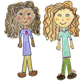People Pebbles Crayons