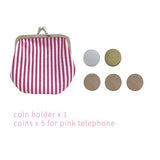 Pink Wooden Telephone