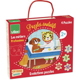 The Jobs Puzzle - Set of 4