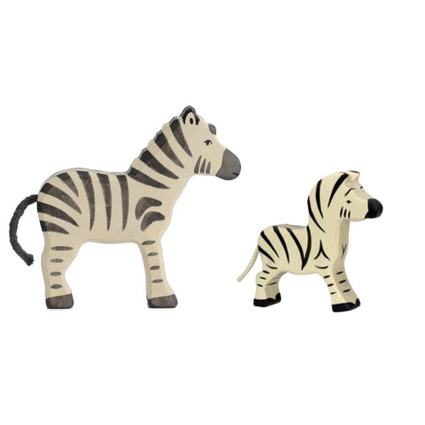 Wooden Zebra Set