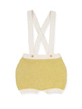 Knitted Overall, Yellow