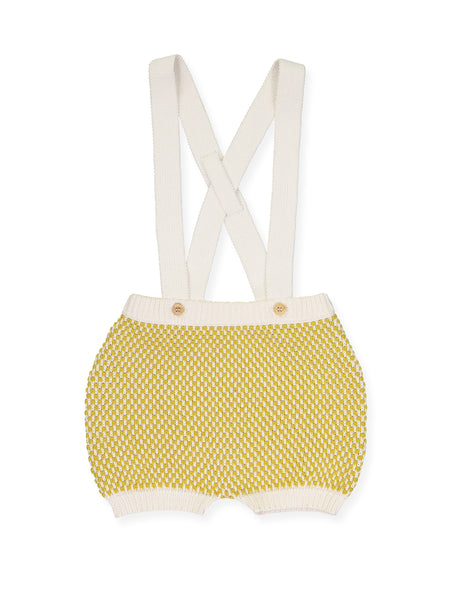 Knitted Overall, Yellow