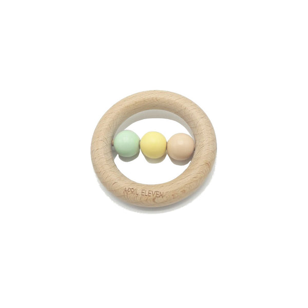 Wooden Rattle · Teether