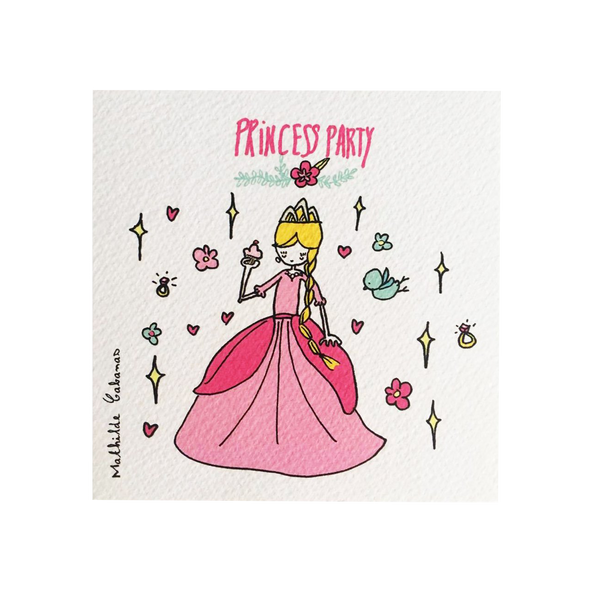 Birthday Cards, Princess