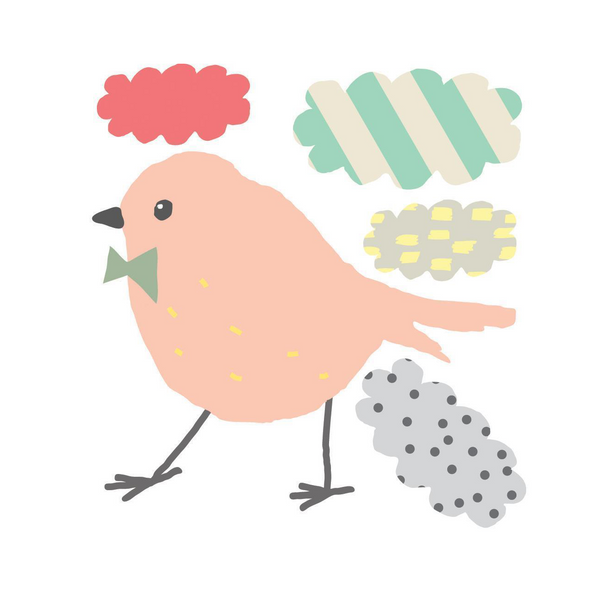 Mini Wall Sticker, Bird