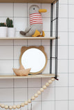 Bear Wooden Mirror, Mini