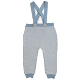 Knitted Pants, Blue (Organic)