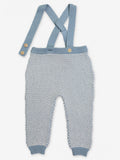 Knitted Pants, Blue (Organic)