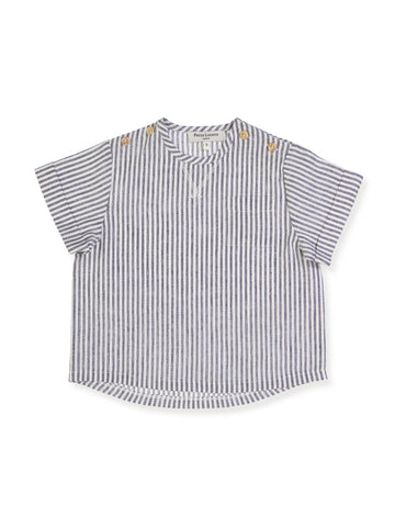 Shirt, Grey Stripes